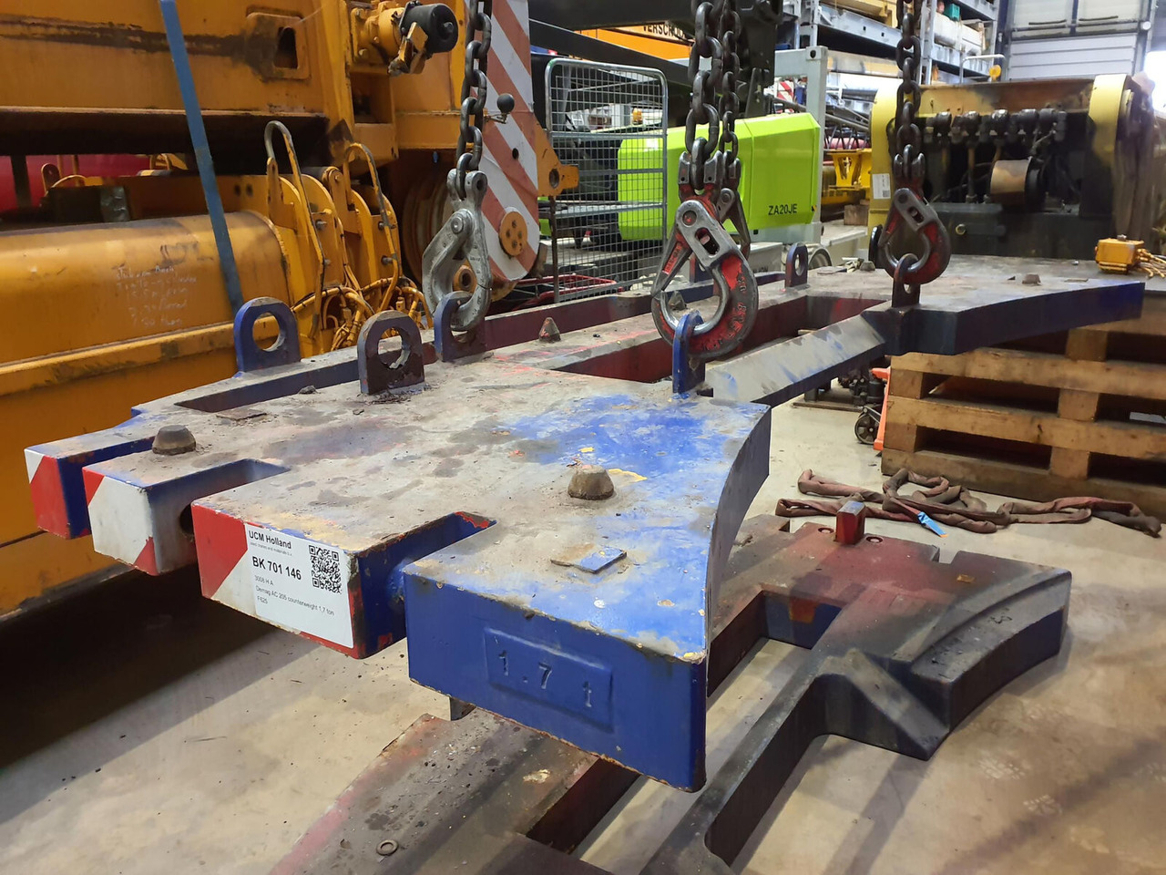 Terex AC 205 counterweight 1,7 ton - Contrepoids pour Grue mobile: photos 4 Terex AC 205 counterweight 1,7 ton - Contrepoids pour Grue mobile: photos 4