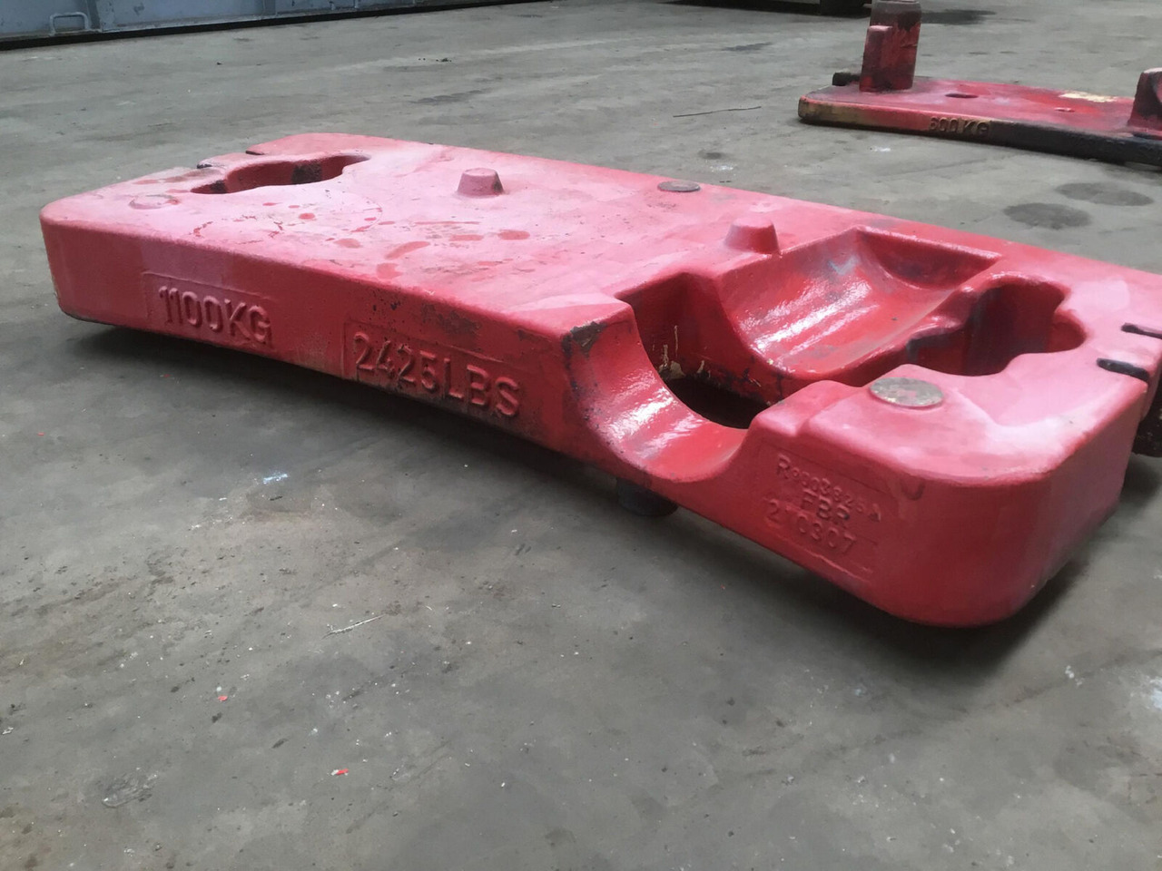 Terex AC 35 counterweight 1,1 ton - Contrepoids pour Grue mobile: photos 3 Terex AC 35 counterweight 1,1 ton - Contrepoids pour Grue mobile: photos 3
