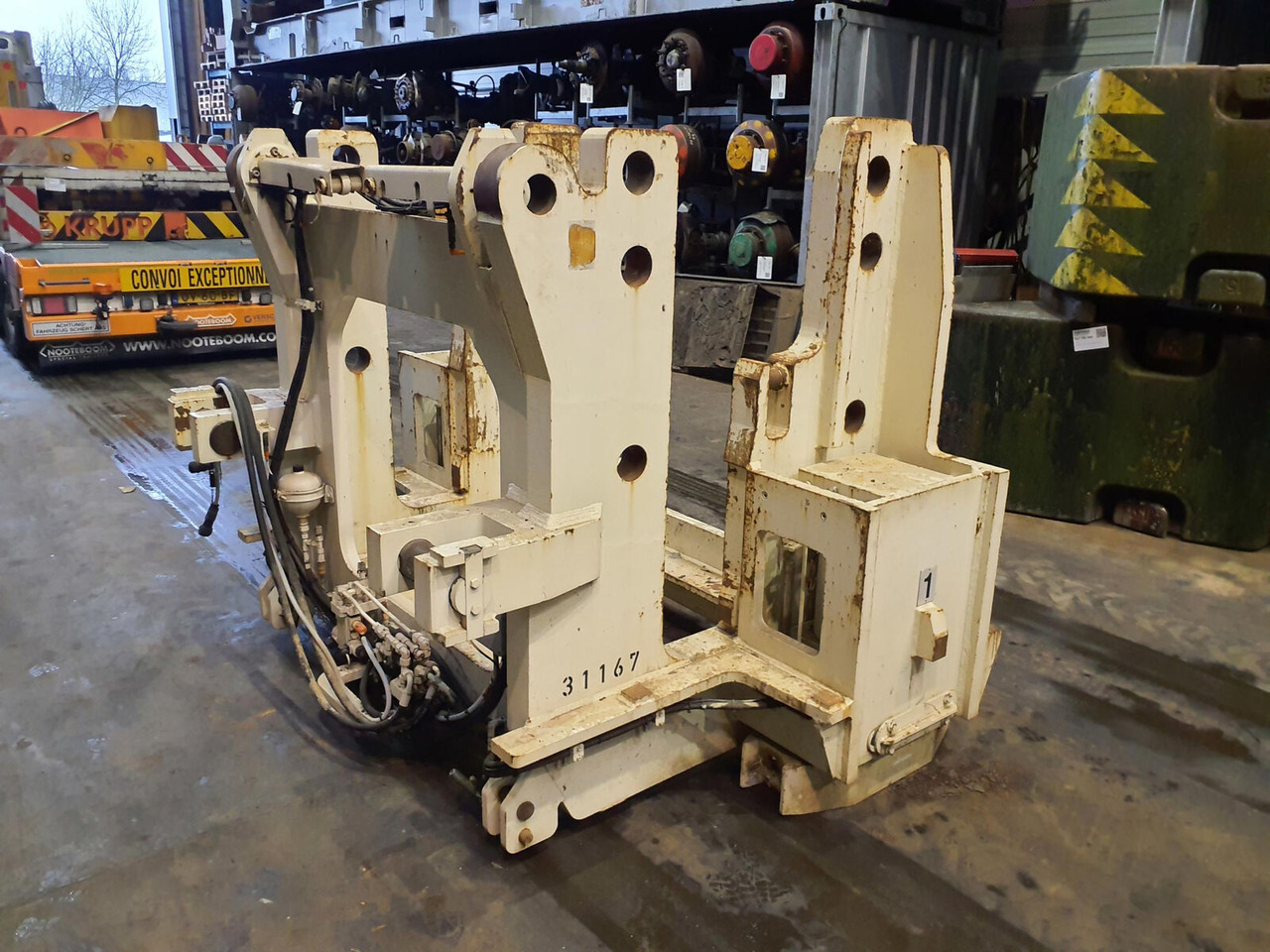 Terex AC 350-1 Counterweight frame 5,5 Ton - Contrepoids pour Grue mobile: photos 2 Terex AC 350-1 Counterweight frame 5,5 Ton - Contrepoids pour Grue mobile: photos 2
