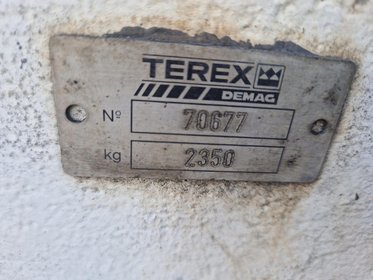 Terex AC 40 CITY counterweight 2.35T - Contrepoids pour Grue mobile: photos 5 Terex AC 40 CITY counterweight 2.35T - Contrepoids pour Grue mobile: photos 5