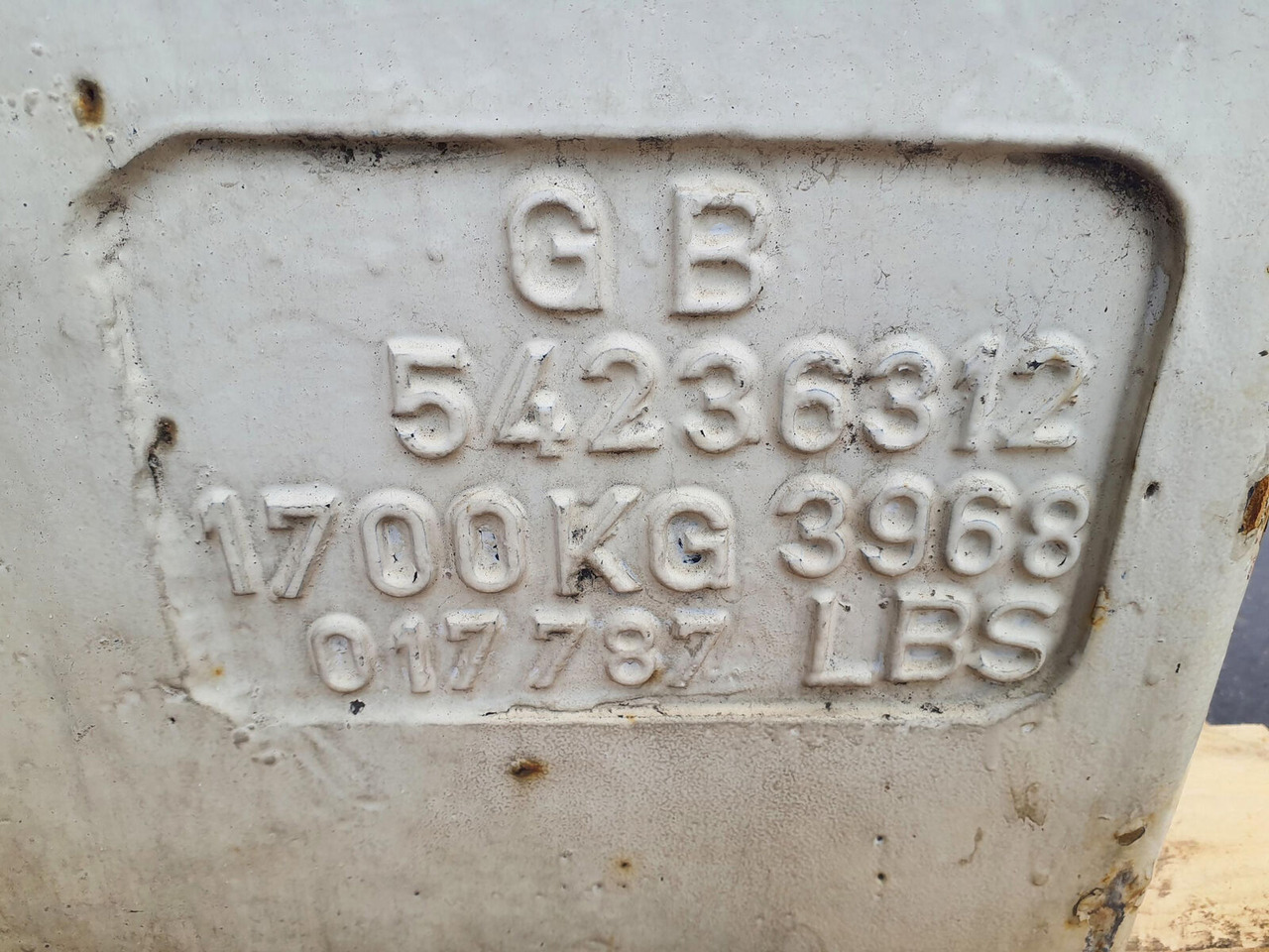 Terex Terex Demag challenger 4200 counterweight 1.7T - Contrepoids pour Grue mobile: photos 5 Terex Terex Demag challenger 4200 counterweight 1.7T - Contrepoids pour Grue mobile: photos 5