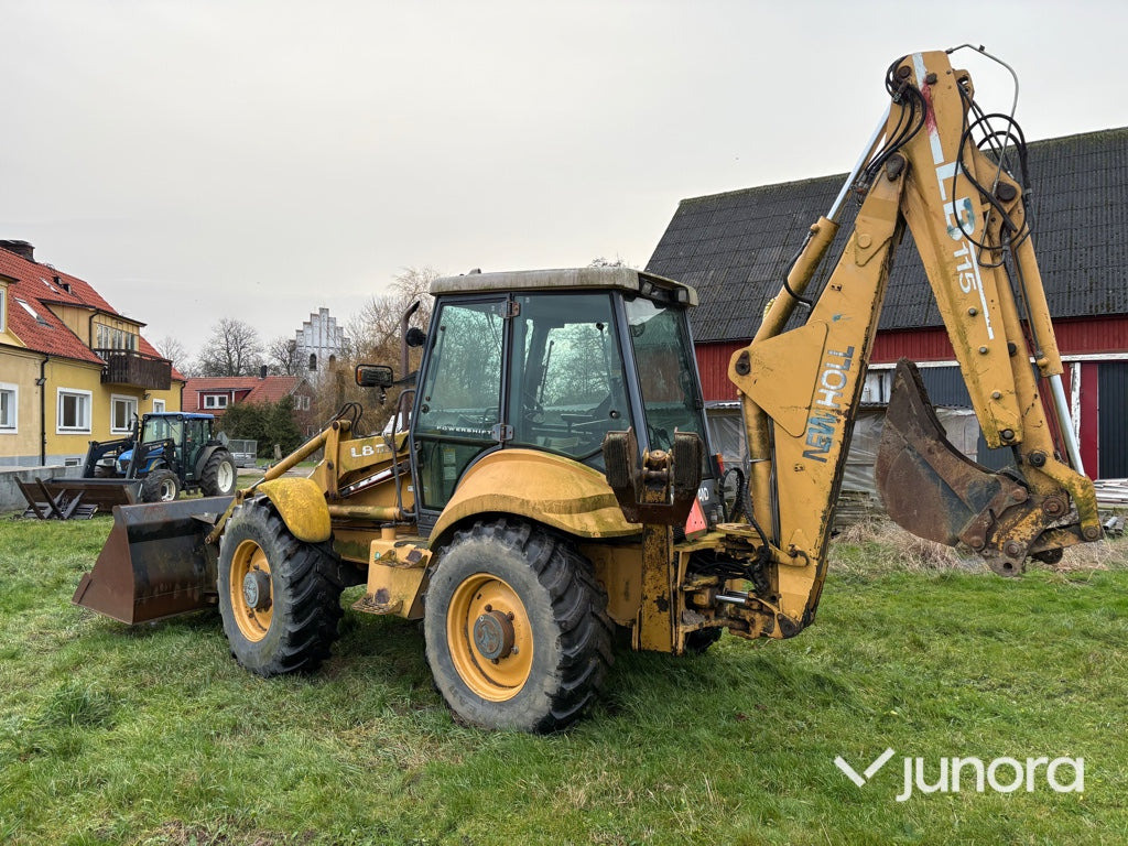 Grävlastare – New Holland LB115, 4WD - Tractopelle: photos 3 Grävlastare – New Holland LB115, 4WD - Tractopelle: photos 3