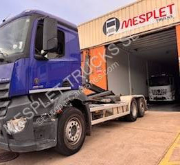 Mercedes Actros 2842 - Camion ampliroll: photos 1 Mercedes Actros 2842 - Camion ampliroll: photos 1