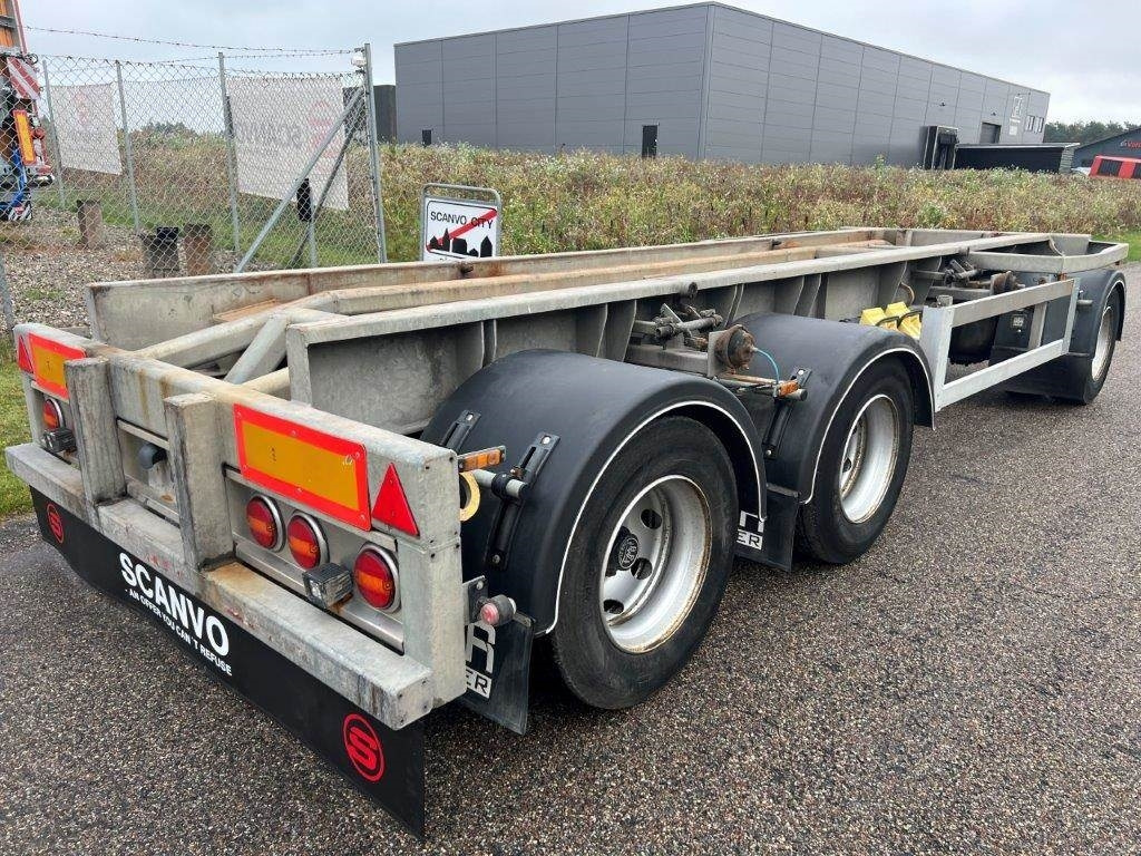HFR PO 24 3 akslet container hænger uden tip - Remorque ampliroll/ Multibenne: photos 1 HFR PO 24 3 akslet container hænger uden tip - Remorque ampliroll/ Multibenne: photos 1