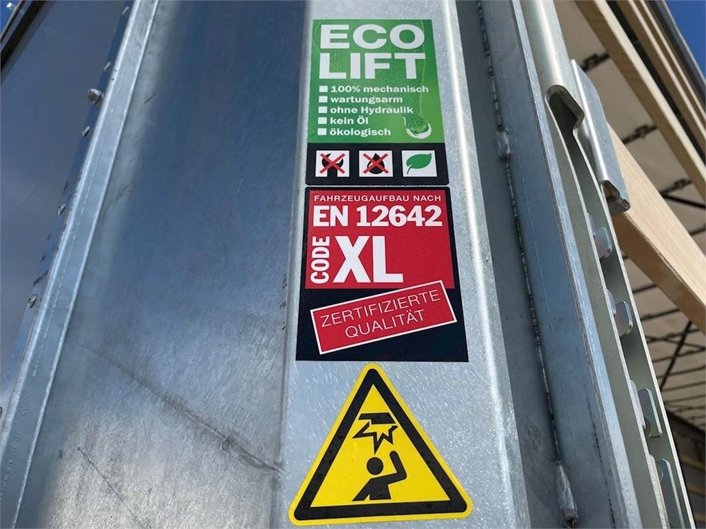 Semi-remorque rideaux coulissants Hangler 3-aks - 2500 kg Zepro lift + Hævetag: photos 17