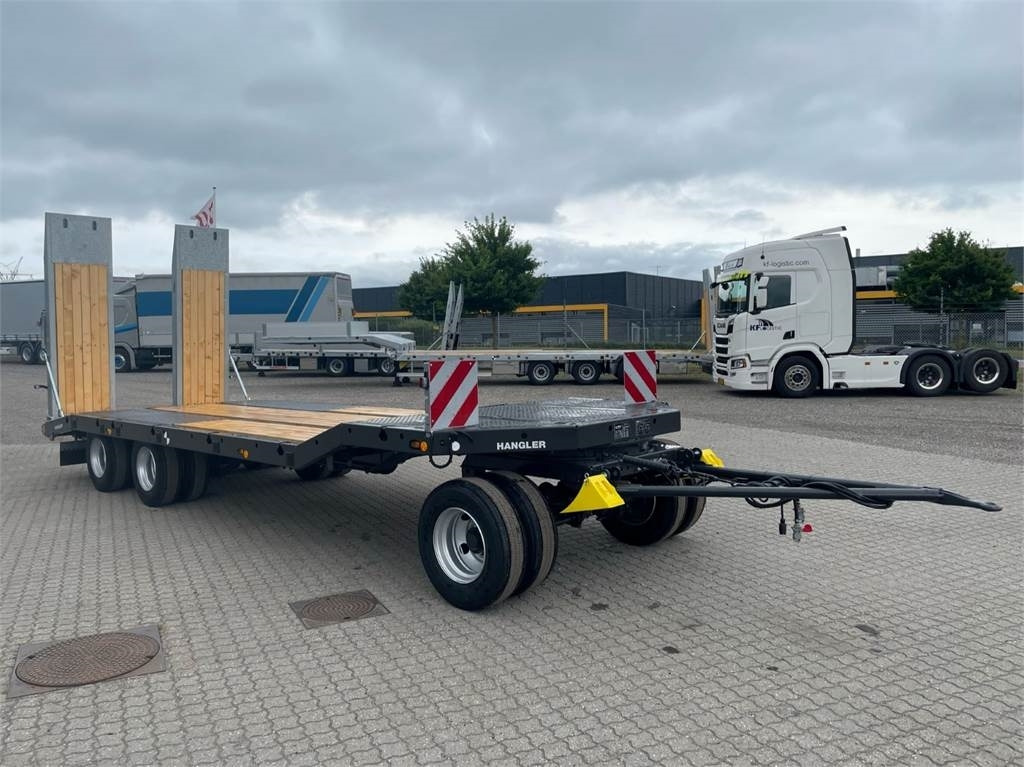 Hangler DTL-H 300 30-24 ton maskin hænger til traktor - Remorque porte-engin surbaissée: photos 1 Hangler DTL-H 300 30-24 ton maskin hænger til traktor - Remorque porte-engin surbaissée: photos 1