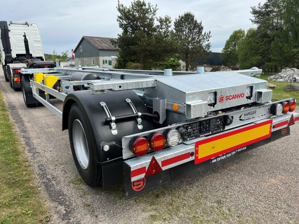 Hangler ZWP-H 200 Jumbo-Z -20 ton - Remorque porte-conteneur/ Caisse mobile: photos 5 Hangler ZWP-H 200 Jumbo-Z -20 ton - Remorque porte-conteneur/ Caisse mobile: photos 5