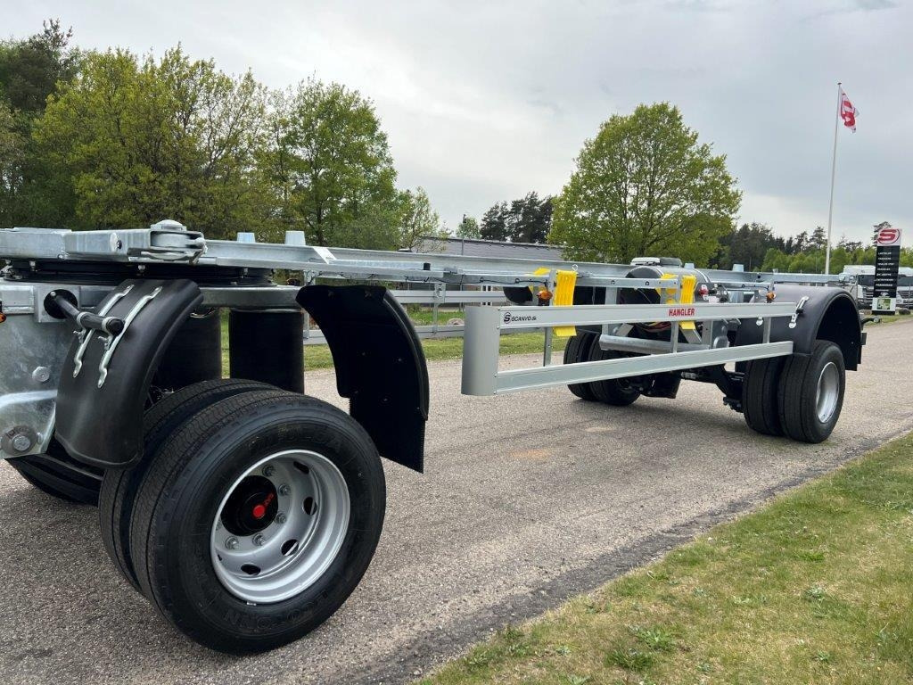 Hangler ZWP-H 200 Mega-ZL 20 ton - Remorque porte-conteneur/ Caisse mobile: photos 2 Hangler ZWP-H 200 Mega-ZL 20 ton - Remorque porte-conteneur/ Caisse mobile: photos 2
