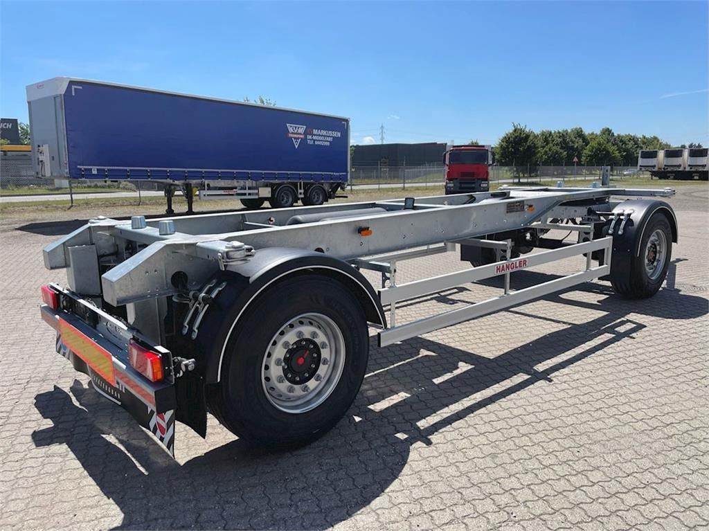Hangler ZWP - H180 18 ton - Remorque porte-conteneur/ Caisse mobile: photos 1 Hangler ZWP - H180 18 ton - Remorque porte-conteneur/ Caisse mobile: photos 1
