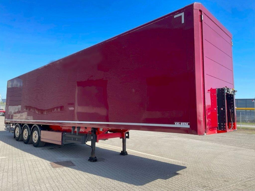 Kel-Berg 3-aks med folde-slædelift - Semi-remorque fourgon: photos 2 Kel-Berg 3-aks med folde-slædelift - Semi-remorque fourgon: photos 2
