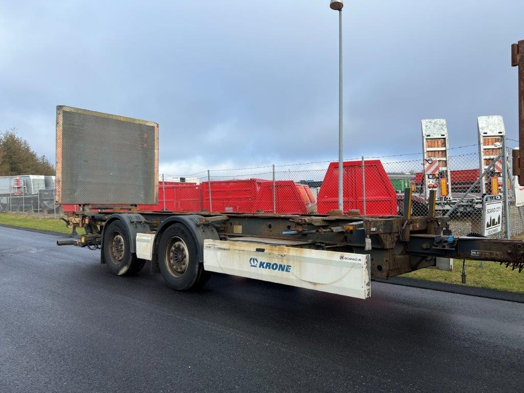 Krone ZZW 18 EL containerlåse - zepro lift - Remorque porte-conteneur/ Caisse mobile: photos 2 Krone ZZW 18 EL containerlåse - zepro lift - Remorque porte-conteneur/ Caisse mobile: photos 2