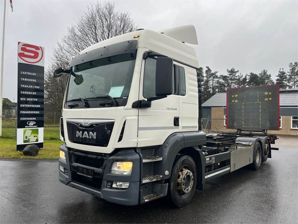 MAN TGS 26-500 6x2-4 LL - Camion porte-conteneur/ Caisse mobile: photos 1 MAN TGS 26-500 6x2-4 LL - Camion porte-conteneur/ Caisse mobile: photos 1