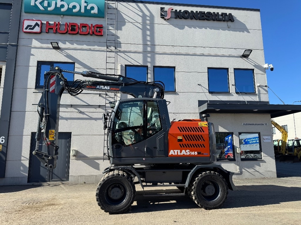 Atlas 165 Wsr, UUTUUS, LYHYTPERÄKONE, HETI TOIMITUKSEEN  - Pelle sur pneus: photos 1 Atlas 165 Wsr, UUTUUS, LYHYTPERÄKONE, HETI TOIMITUKSEEN  - Pelle sur pneus: photos 1