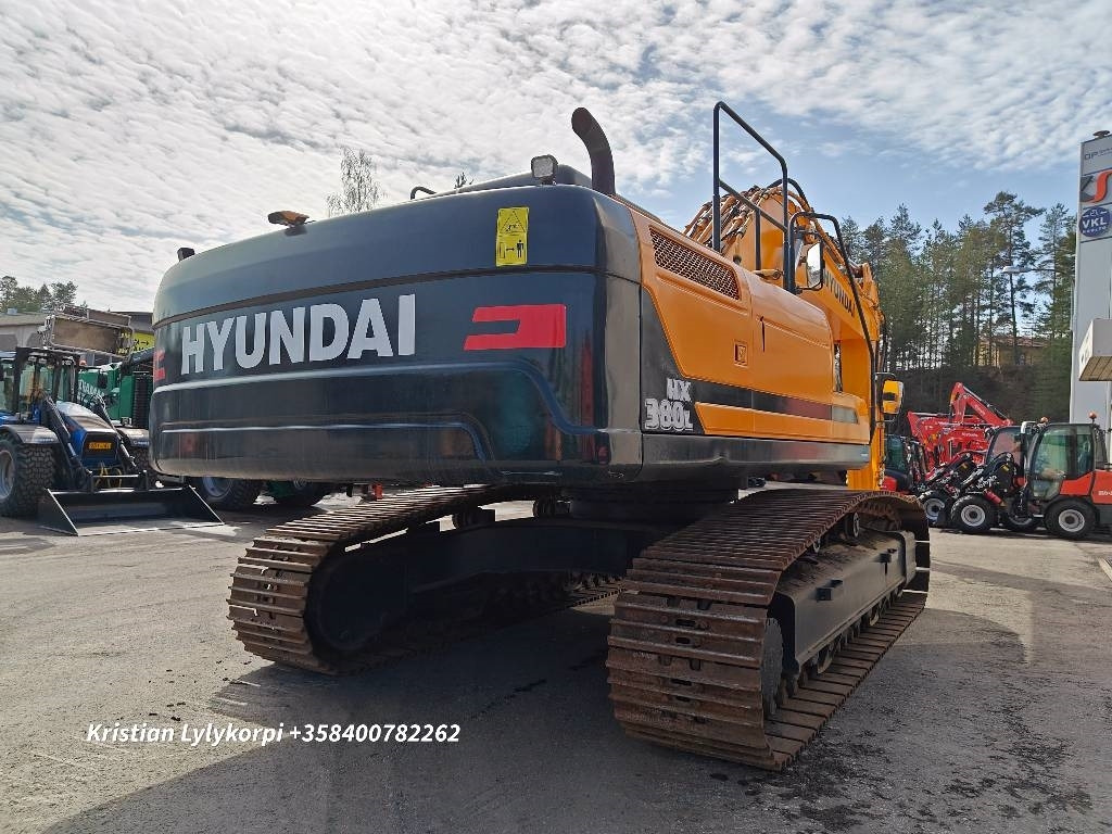 Hyundai HX380L VÄHÄN AJETTU - Pelle sur chenille: photos 5 Hyundai HX380L VÄHÄN AJETTU - Pelle sur chenille: photos 5