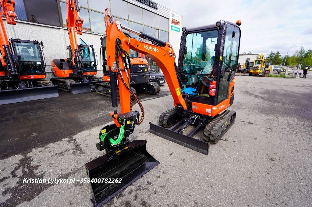 Mini pelle neuf Kubota KX019-4 UUSI! TAKUU! PYÖRITTÄJÄLLÄ: photos 12