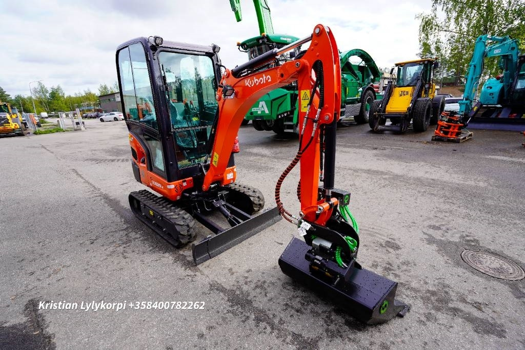 Mini pelle neuf Kubota KX019-4 UUSI! TAKUU! PYÖRITTÄJÄLLÄ: photos 9