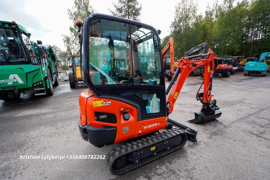 Mini pelle neuf Kubota KX019-4 UUSI! TAKUU! PYÖRITTÄJÄLLÄ: photos 7