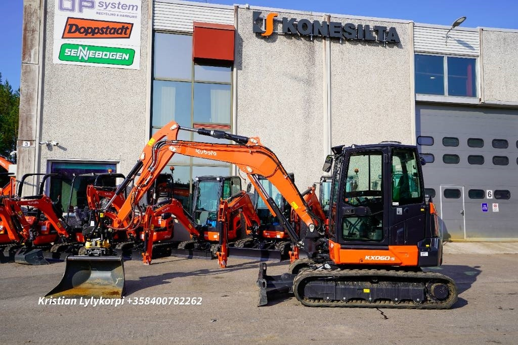 Kubota KX060-5 EX-DEMO - Mini pelle: photos 1 Kubota KX060-5 EX-DEMO - Mini pelle: photos 1