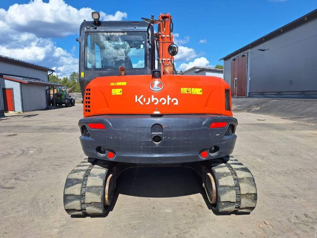 Kubota KX080-4a2 PYÖRITTÄJÄLLÄ - Mini pelle: photos 2 Kubota KX080-4a2 PYÖRITTÄJÄLLÄ - Mini pelle: photos 2