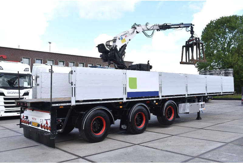 Pacton TPD.348 + KENNIS R 16 (3x) - LIFT AS - 2 x STUURAS - HYDRAULISCHE STEUNPOTEN - SAF ASSEN - SCHIJFREMMEN - NETTE STAAT - - Semi-remorque plateau: photos 2 Pacton TPD.348 + KENNIS R 16 (3x) - LIFT AS - 2 x STUURAS - HYDRAULISCHE STEUNPOTEN - SAF ASSEN - SCHIJFREMMEN - NETTE STAAT - - Semi-remorque plateau: photos 2