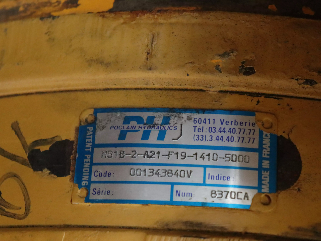 POCLAIN MS18-2-A21-F19-1410-5000 - Moteur hydraulique pour Engins de chantier: photos 4 POCLAIN MS18-2-A21-F19-1410-5000 - Moteur hydraulique pour Engins de chantier: photos 4
