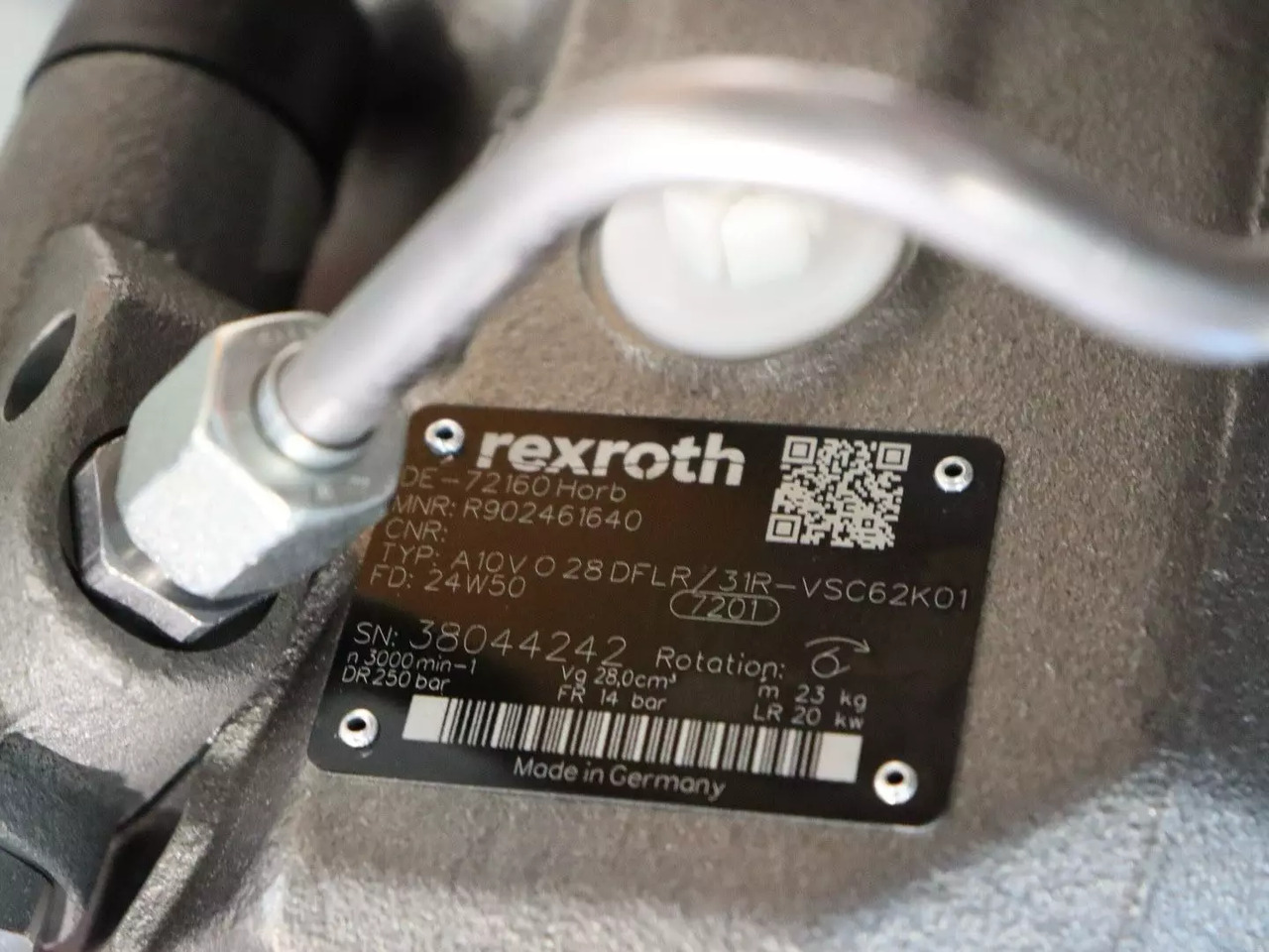 REXROTH A10VO28DFLR/31R-VSC62K01 - Moteur hydraulique pour Engins de chantier: photos 4 REXROTH A10VO28DFLR/31R-VSC62K01 - Moteur hydraulique pour Engins de chantier: photos 4