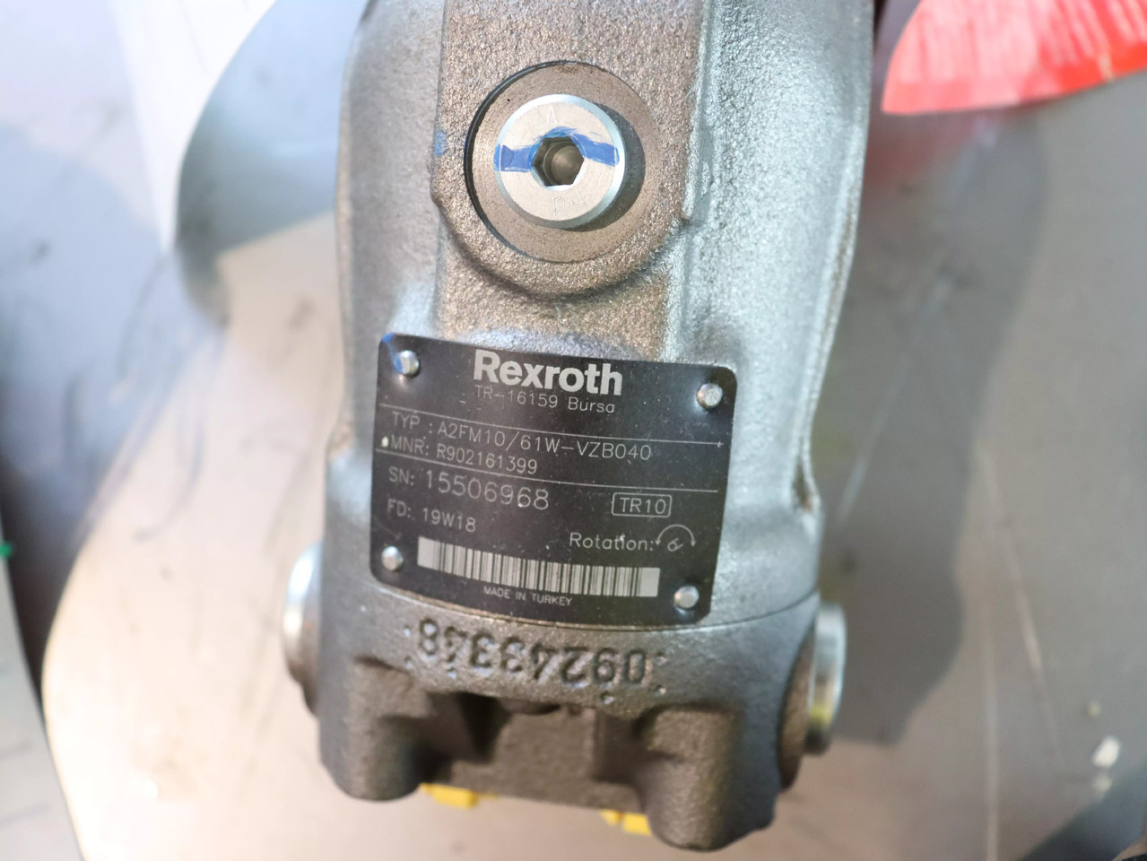 REXROTH A2FM10/61W-VZB040 - Moteur hydraulique pour Engins de chantier: photos 4 REXROTH A2FM10/61W-VZB040 - Moteur hydraulique pour Engins de chantier: photos 4