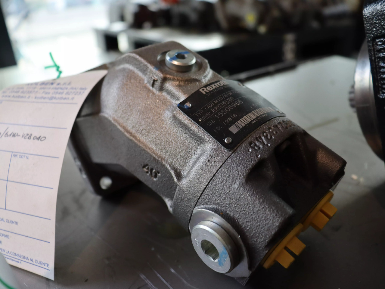 REXROTH A2FM10/61W-VZB040 - Moteur hydraulique pour Engins de chantier: photos 2 REXROTH A2FM10/61W-VZB040 - Moteur hydraulique pour Engins de chantier: photos 2