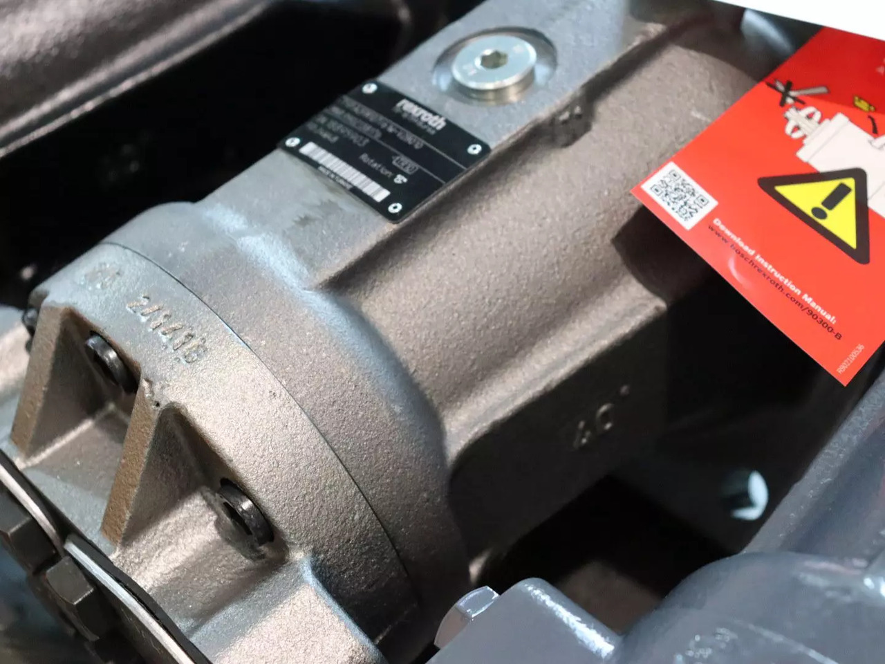 REXROTH A2FM107/61W-VZB010 - Moteur hydraulique pour Engins de chantier: photos 2 REXROTH A2FM107/61W-VZB010 - Moteur hydraulique pour Engins de chantier: photos 2