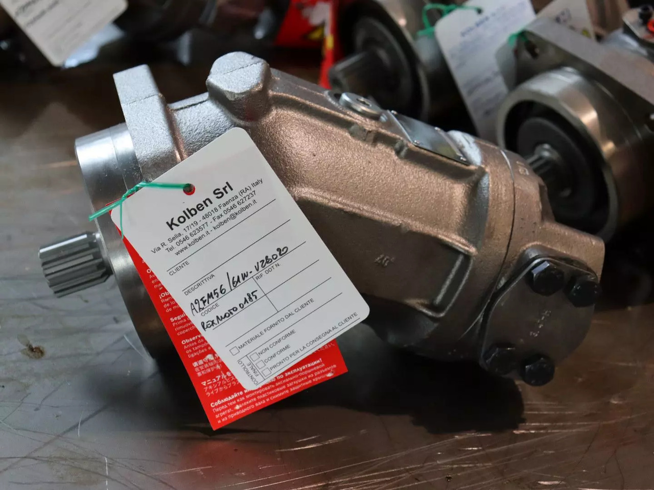 REXROTH A2FM56/61W-VZB020 - Moteur hydraulique pour Engins de chantier: photos 1 REXROTH A2FM56/61W-VZB020 - Moteur hydraulique pour Engins de chantier: photos 1