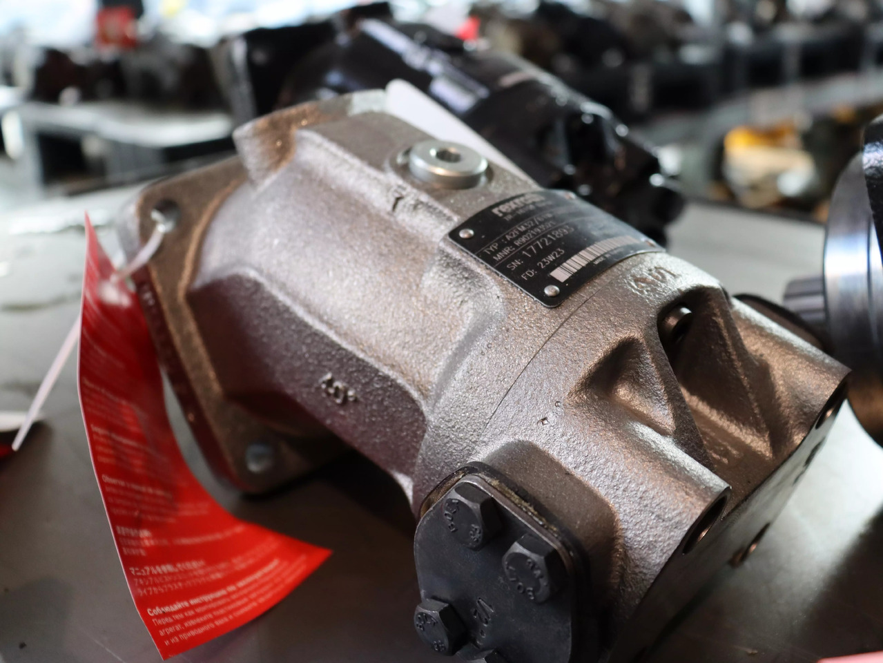 REXROTH A2FM63/61W-VAB020 - Moteur hydraulique pour Engins de chantier: photos 1 REXROTH A2FM63/61W-VAB020 - Moteur hydraulique pour Engins de chantier: photos 1