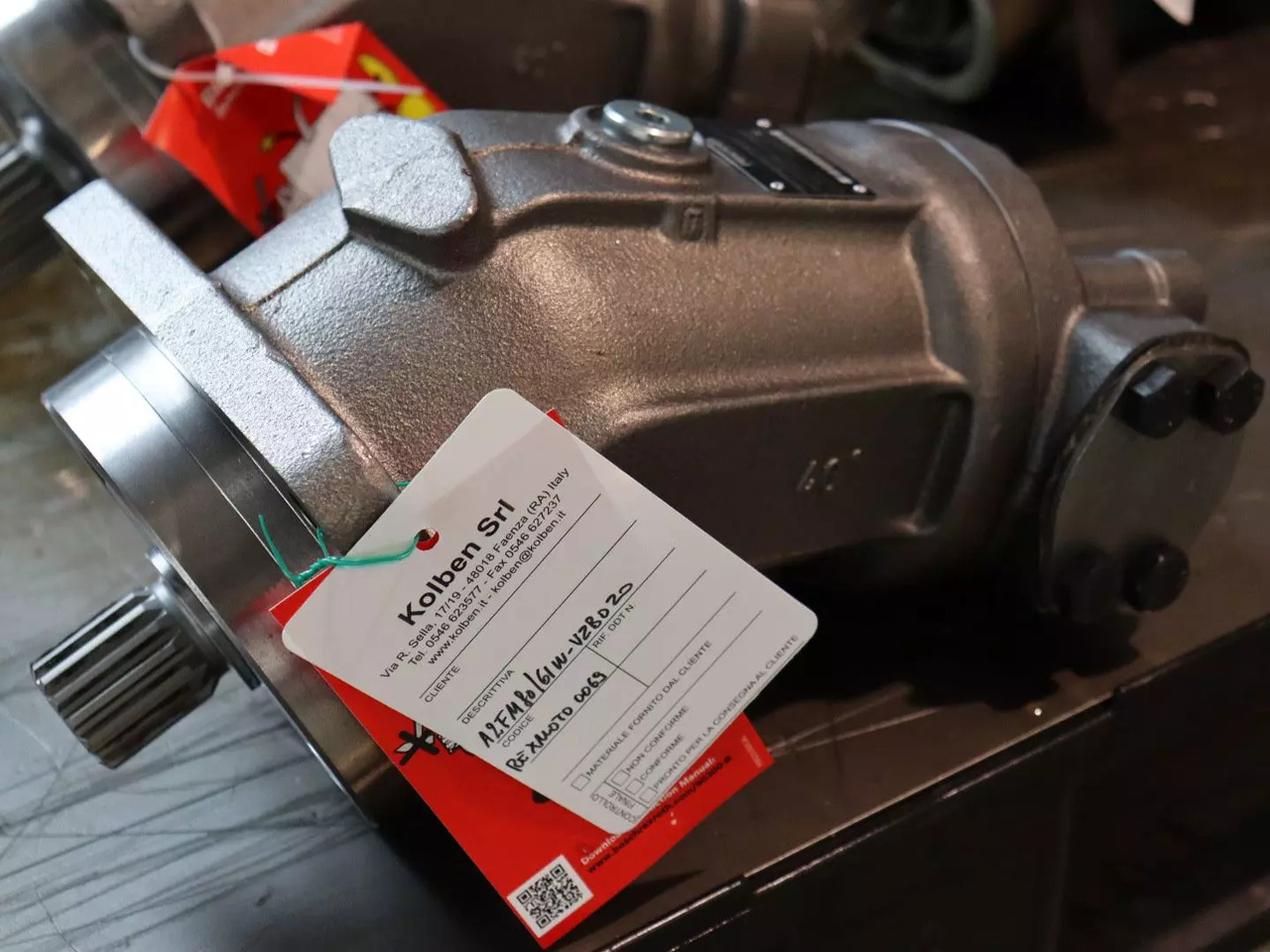 REXROTH A2FM80/61W-VZB020 - Moteur hydraulique pour Engins de chantier: photos 1 REXROTH A2FM80/61W-VZB020 - Moteur hydraulique pour Engins de chantier: photos 1