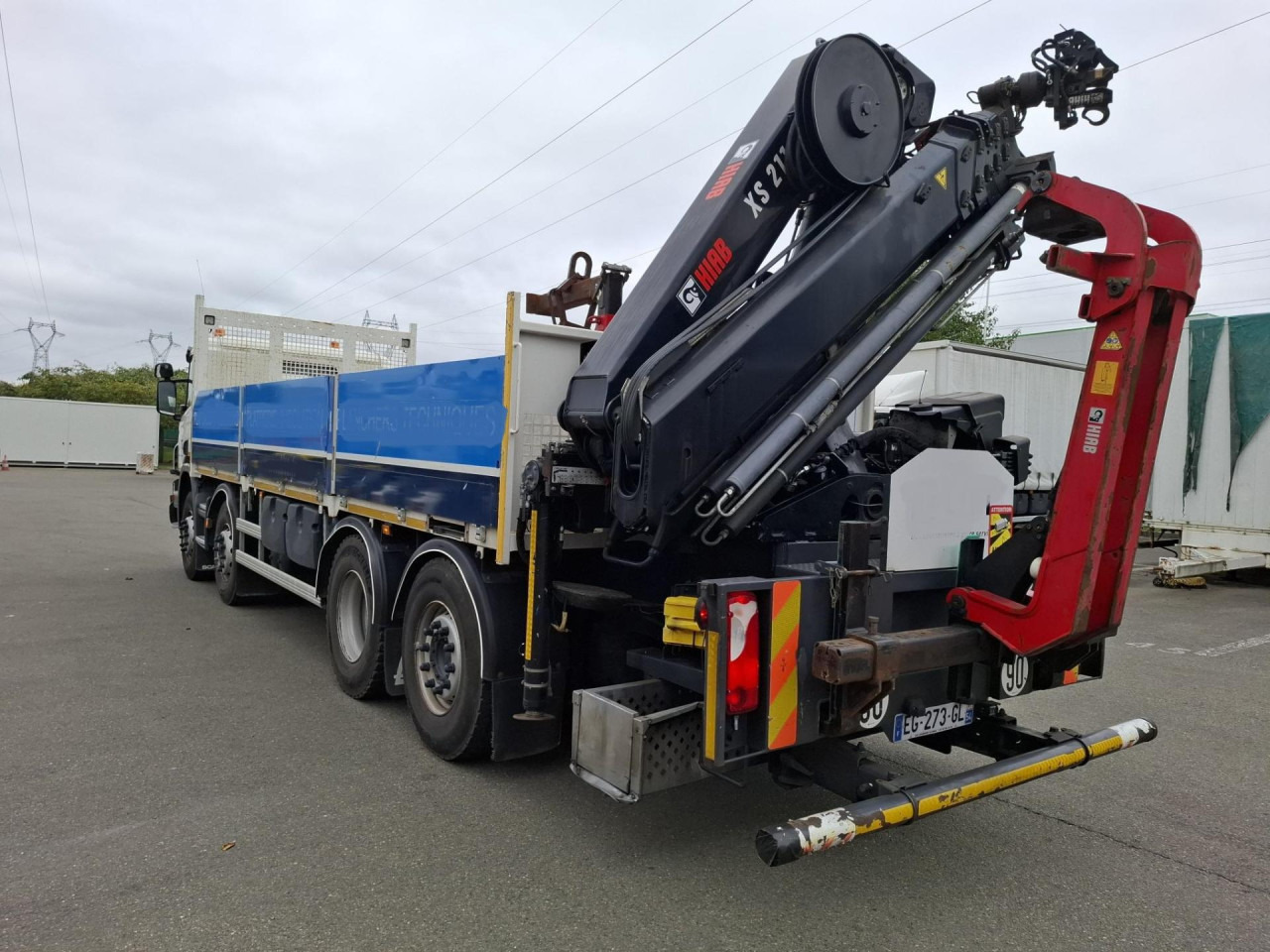 SCANIA SCANIA P41 8/2*6 Plat +Grue 21TM - Châssis cabine: photos 4 SCANIA SCANIA P41 8/2*6 Plat +Grue 21TM - Châssis cabine: photos 4