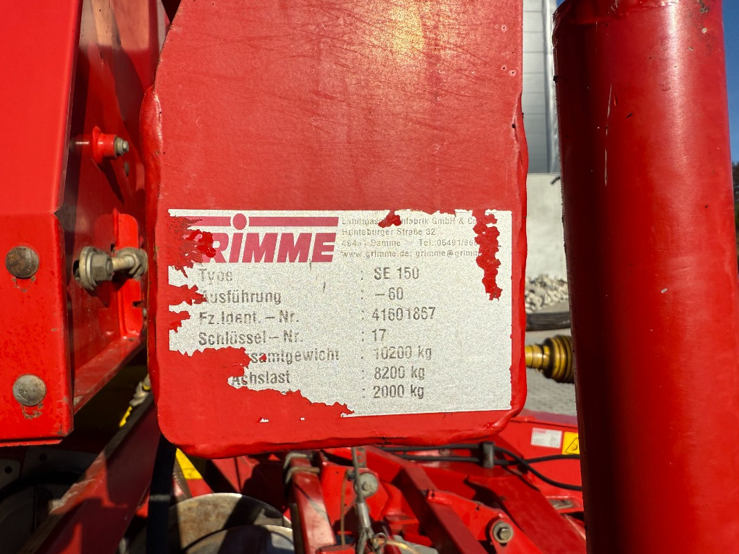 Grimme SE-150-60-NB - Arracheuse de pommes de terre: photos 2 Grimme SE-150-60-NB - Arracheuse de pommes de terre: photos 2