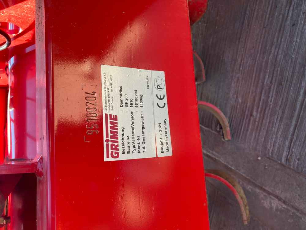 Matériel de récolte Grimme GF 200: photos 17 Matériel de récolte Grimme GF 200: photos 17