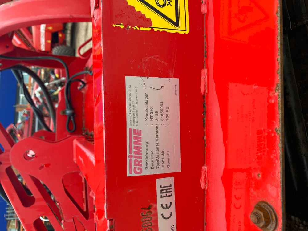 Grimme Grimme HT 210 Front Mounted Self-Propelled Topper - Matériel de récolte: photos 2 Grimme Grimme HT 210 Front Mounted Self-Propelled Topper - Matériel de récolte: photos 2
