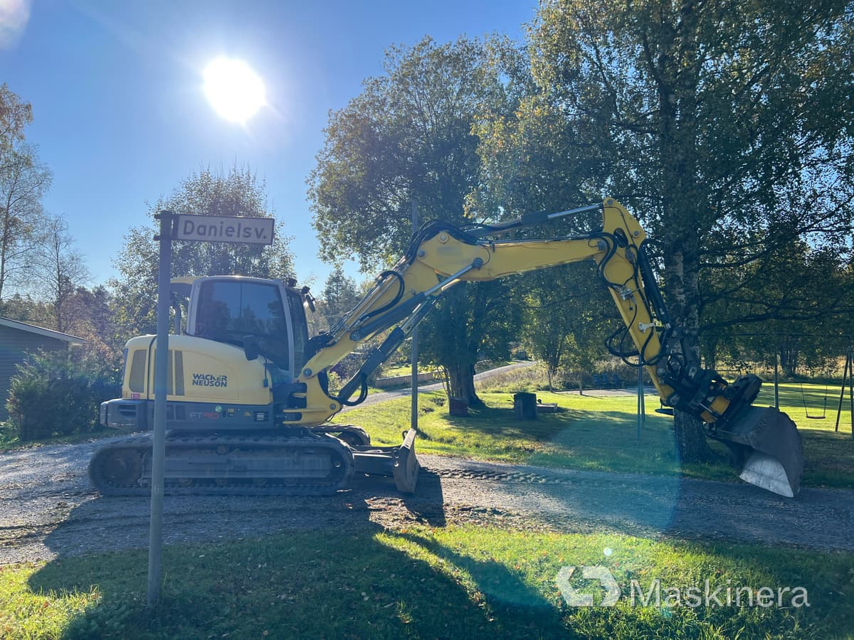 Grävmaskin Wacker Neuson ET90 - Pelle sur chenille: photos 4 Grävmaskin Wacker Neuson ET90 - Pelle sur chenille: photos 4