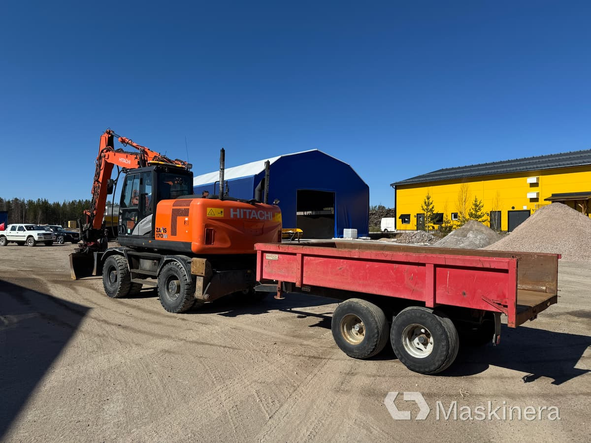 Hitachi ZX170W-5B Hjulgrävare Hitachi ZX170W med vagn - Pelle sur chenille: photos 3 Hitachi ZX170W-5B Hjulgrävare Hitachi ZX170W med vagn - Pelle sur chenille: photos 3