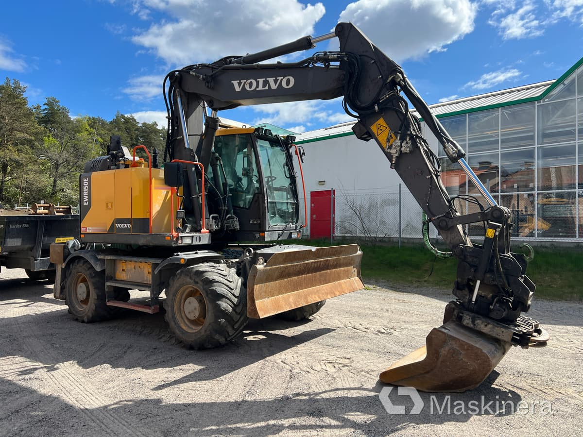 Hjulgrävare Volvo EWR150E med tillbehör - Pelle sur chenille: photos 5 Hjulgrävare Volvo EWR150E med tillbehör - Pelle sur chenille: photos 5