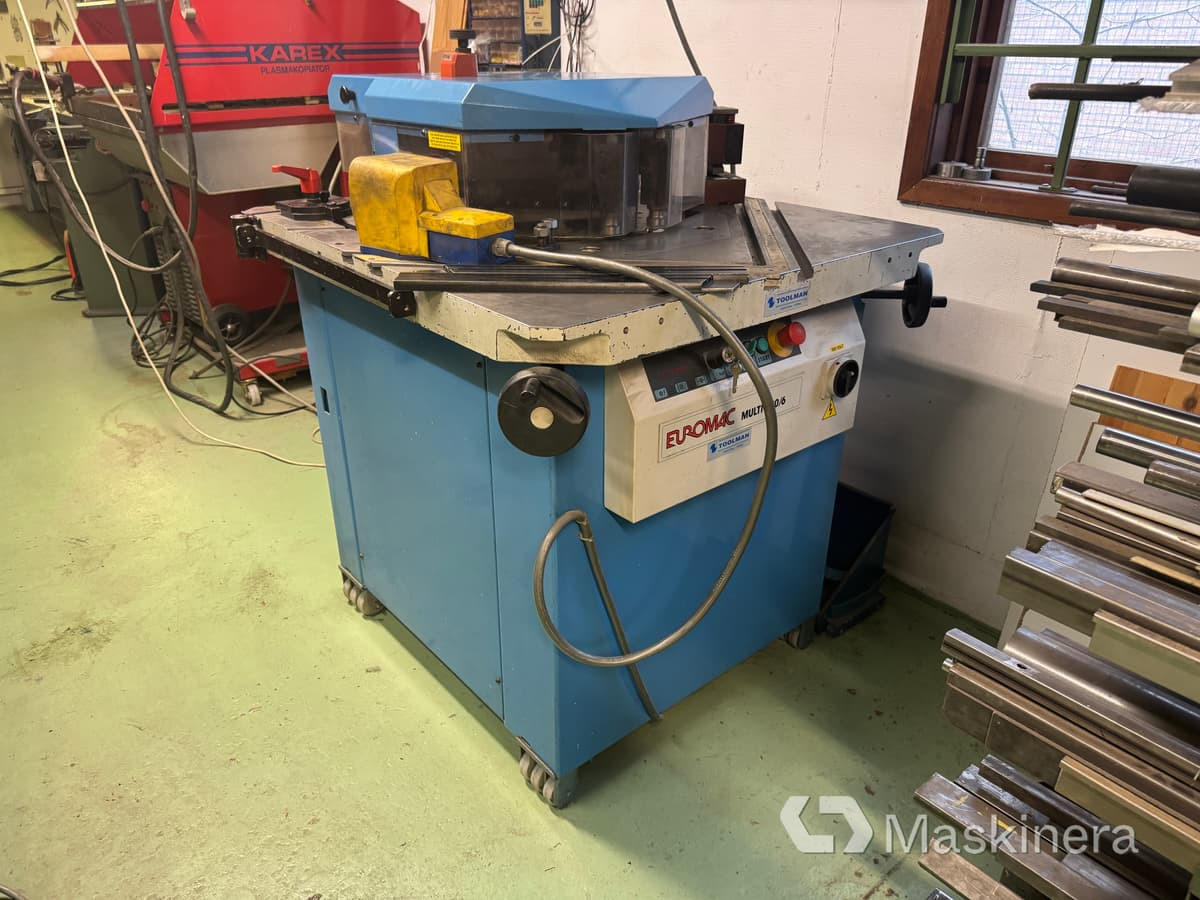 Hörnklipp Euromac Multi 220/6 - Machine à métaux: photos 1 Hörnklipp Euromac Multi 220/6 - Machine à métaux: photos 1