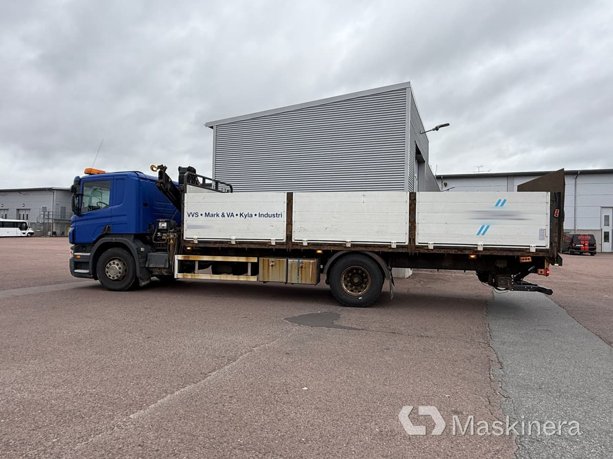 Kranbil Scania P320 - Camion plateau, Camion grue: photos 2 Kranbil Scania P320 - Camion plateau, Camion grue: photos 2