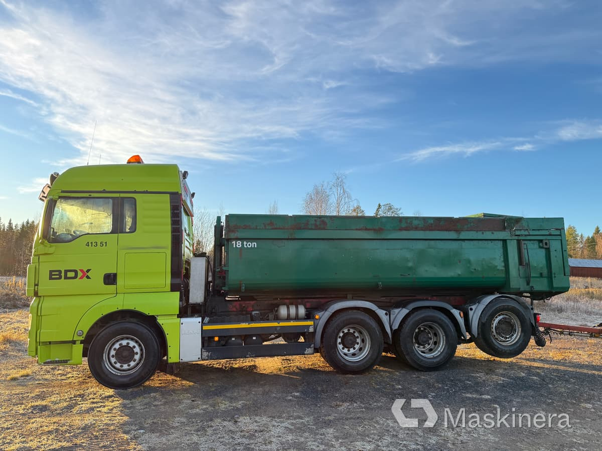 MAN TGF 540 Kassettbil MAN TGF 35.540 & RKP 3-9.0 Grusvagn - Camion benne: photos 2 MAN TGF 540 Kassettbil MAN TGF 35.540 & RKP 3-9.0 Grusvagn - Camion benne: photos 2
