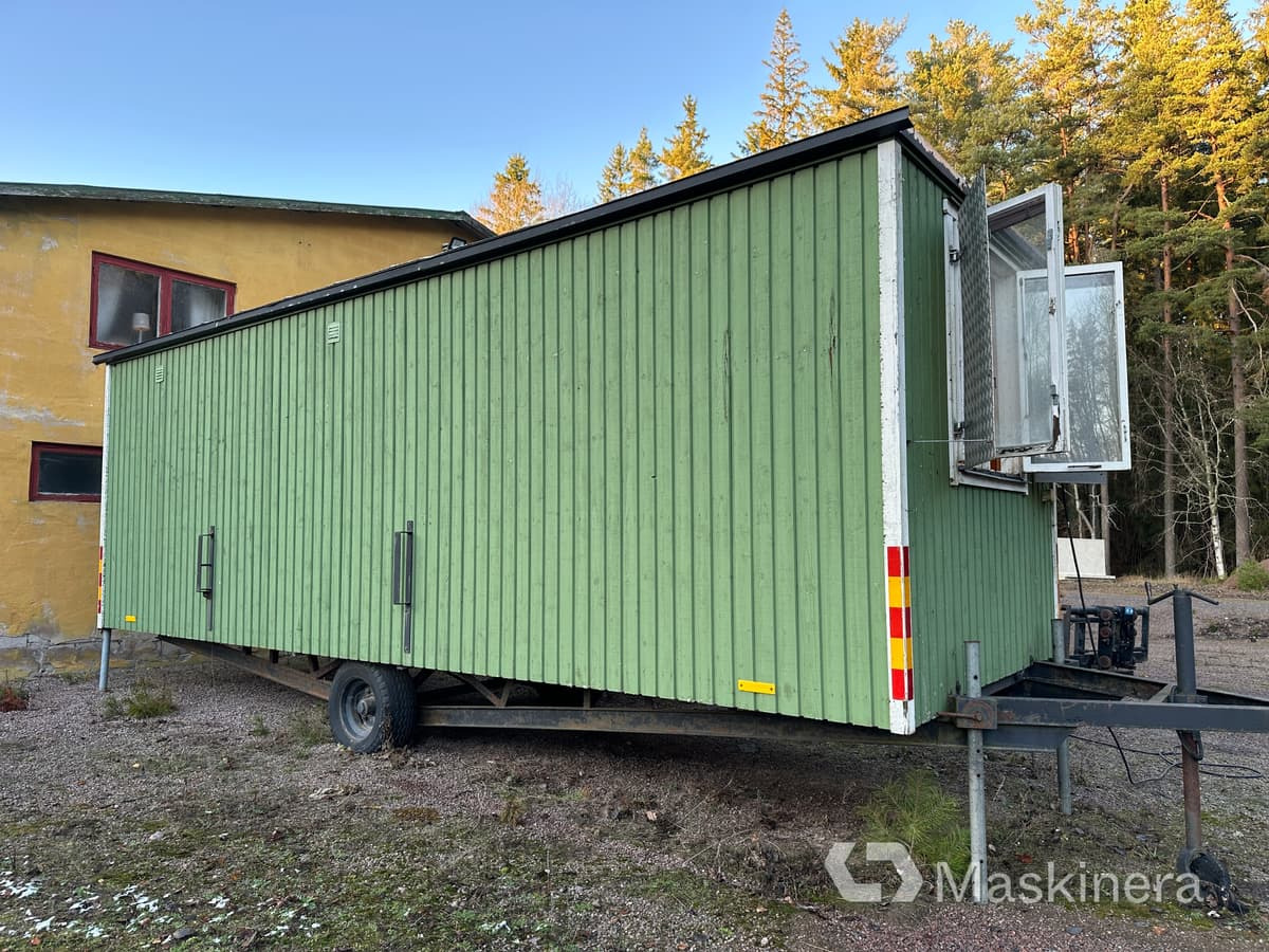 Manskapsbod Arbetsvagn Manskapsbod Arbetsvagn - Conteneur comme habitat, Remorque: photos 5 Manskapsbod Arbetsvagn Manskapsbod Arbetsvagn - Conteneur comme habitat, Remorque: photos 5