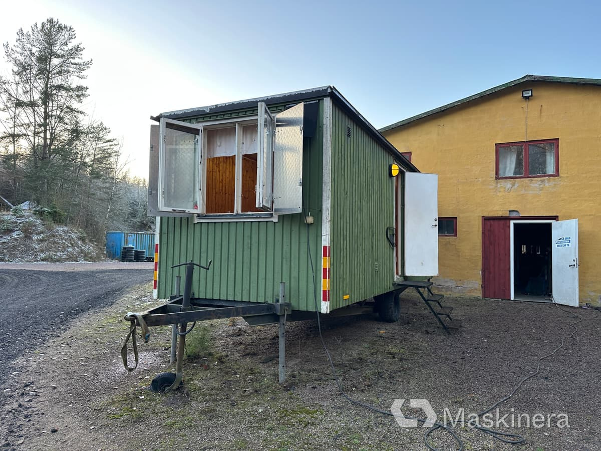 Manskapsbod Arbetsvagn Manskapsbod Arbetsvagn - Conteneur comme habitat, Remorque: photos 2 Manskapsbod Arbetsvagn Manskapsbod Arbetsvagn - Conteneur comme habitat, Remorque: photos 2
