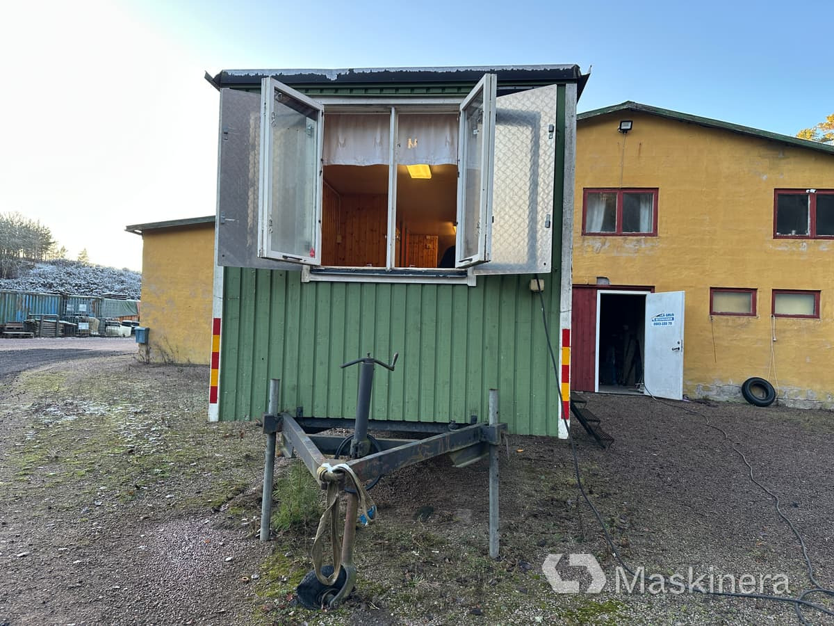 Manskapsbod Arbetsvagn Manskapsbod Arbetsvagn - Conteneur comme habitat, Remorque: photos 3 Manskapsbod Arbetsvagn Manskapsbod Arbetsvagn - Conteneur comme habitat, Remorque: photos 3