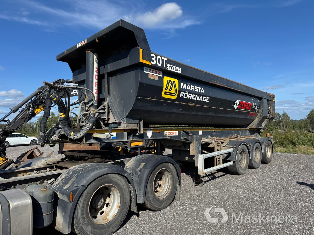 Schakttrailer Zorzi 36 S 075 PRS - Semi-remorque benne: photos 1 Schakttrailer Zorzi 36 S 075 PRS - Semi-remorque benne: photos 1