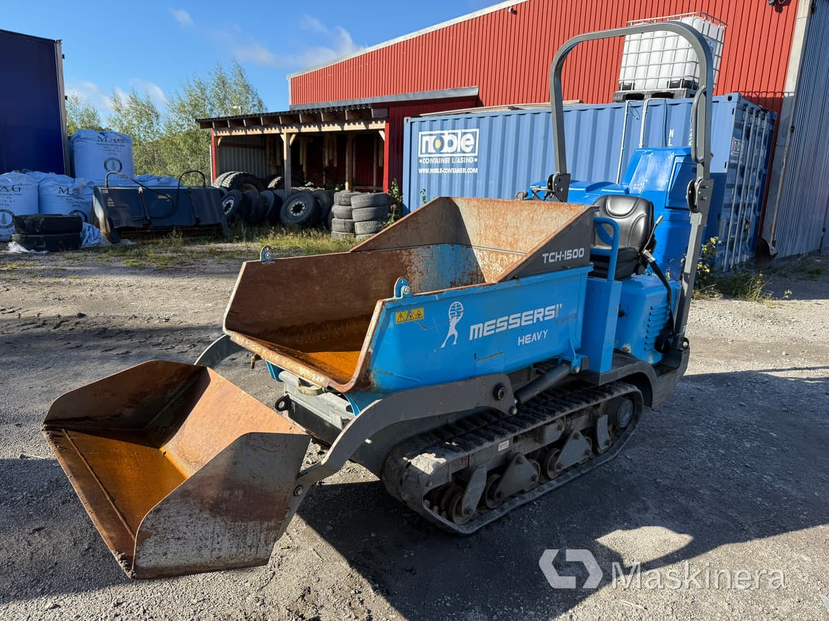 Självlastande Dumper Messersi TCH-1500/BT - Tombereau sur chenilles: photos 1 Självlastande Dumper Messersi TCH-1500/BT - Tombereau sur chenilles: photos 1