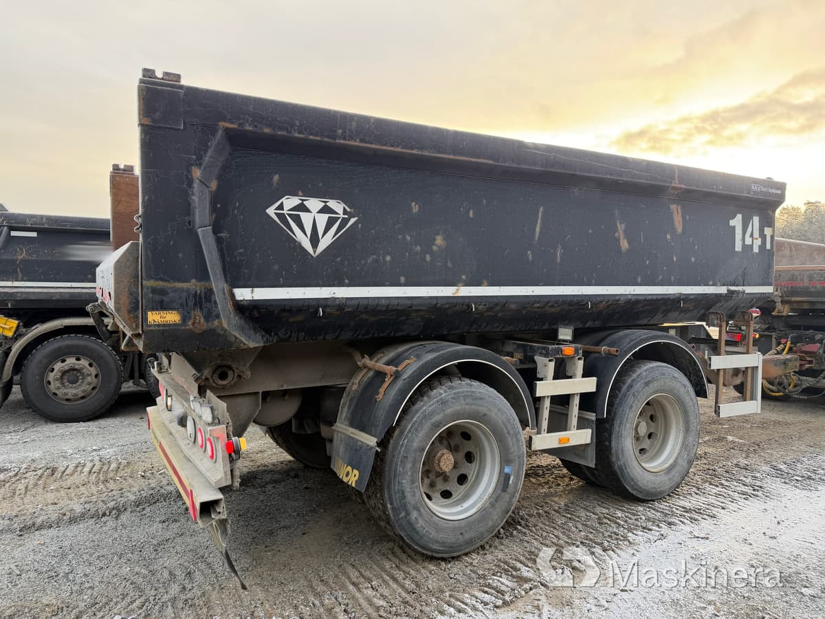 Släp B.K:S 12-20 med tipp - Remorque benne: photos 5 Släp B.K:S 12-20 med tipp - Remorque benne: photos 5
