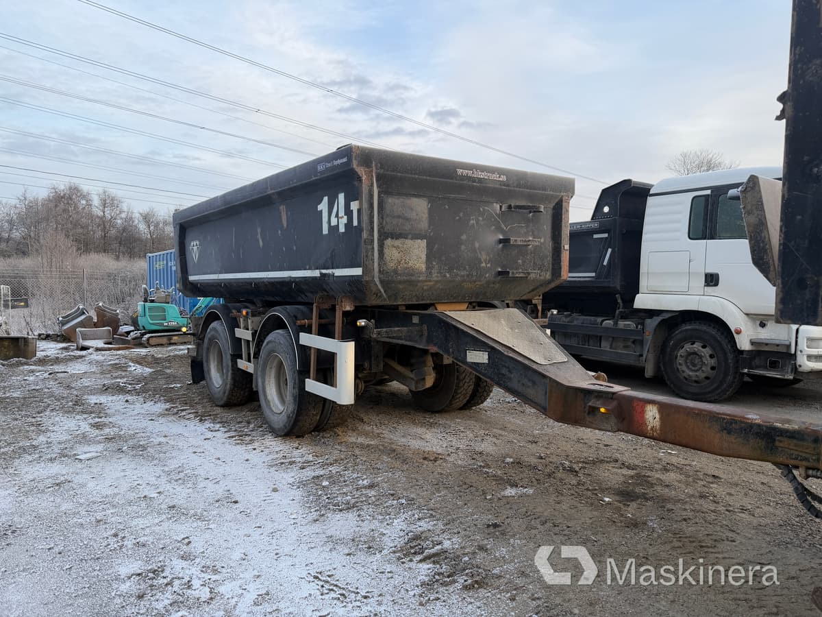 Släp B.K:S 12-20 med tipp - Remorque benne: photos 3 Släp B.K:S 12-20 med tipp - Remorque benne: photos 3