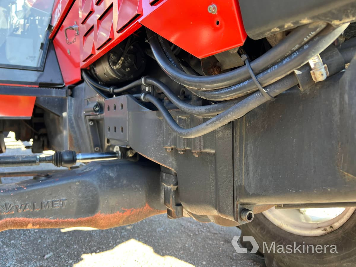 Tracteur agricole Valmet 805 / Palms 675 Traktor Valmet 805 med Skogsvagn Palms 675: photos 31